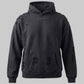 Distressed Relaxed Hoodie (black)