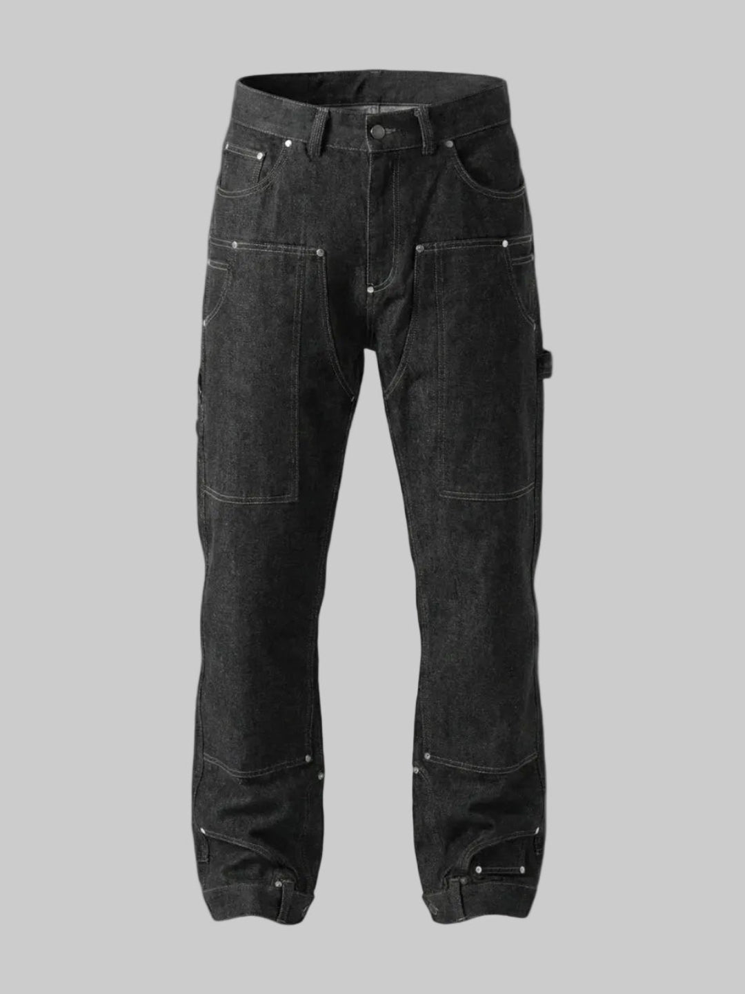 Cherry Blossom Artisan Denim (Black)