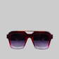 EZE GLASSES (Burgundy Fade)