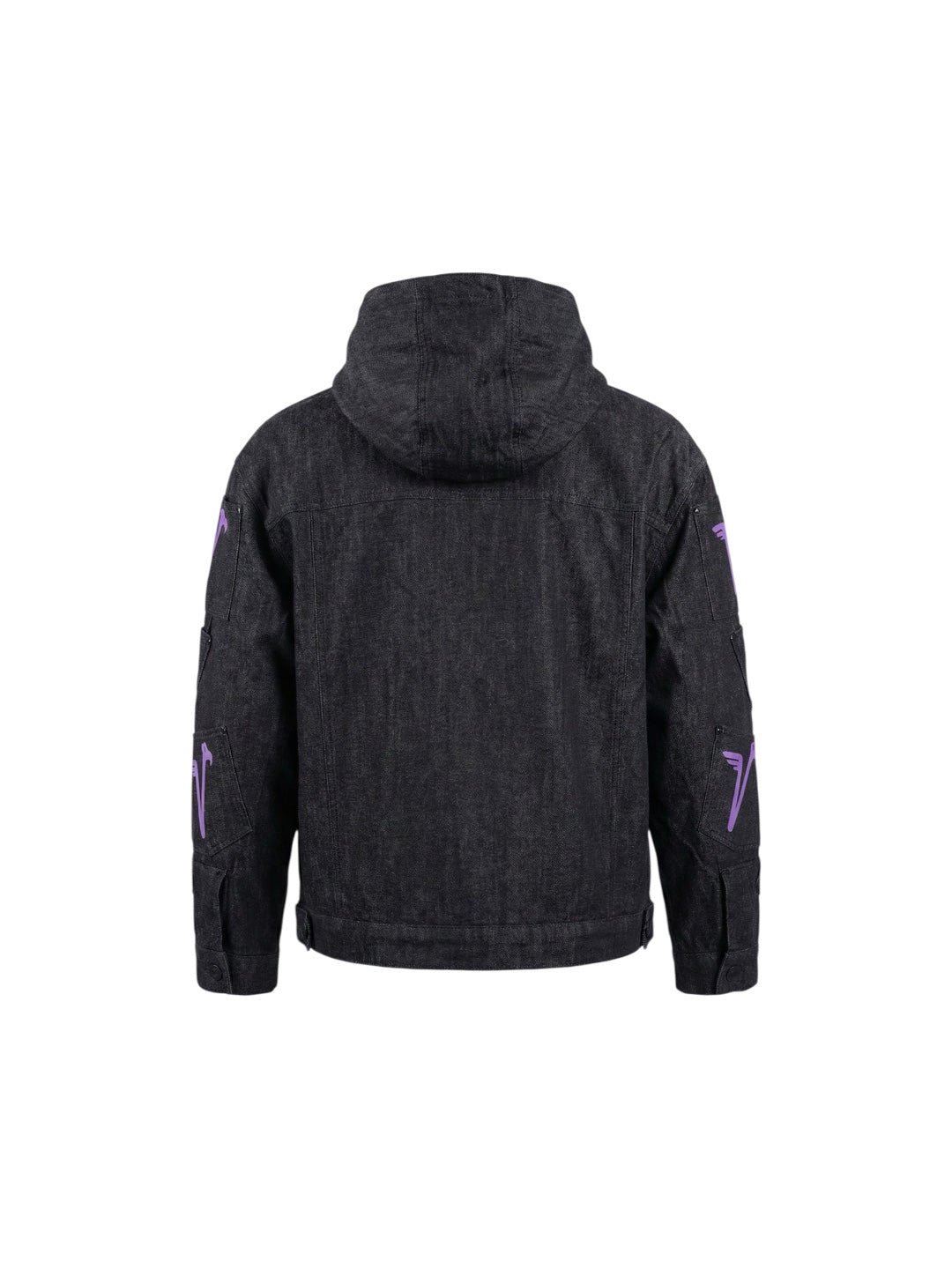 SIAVISU DENIM HOODIE (Black)