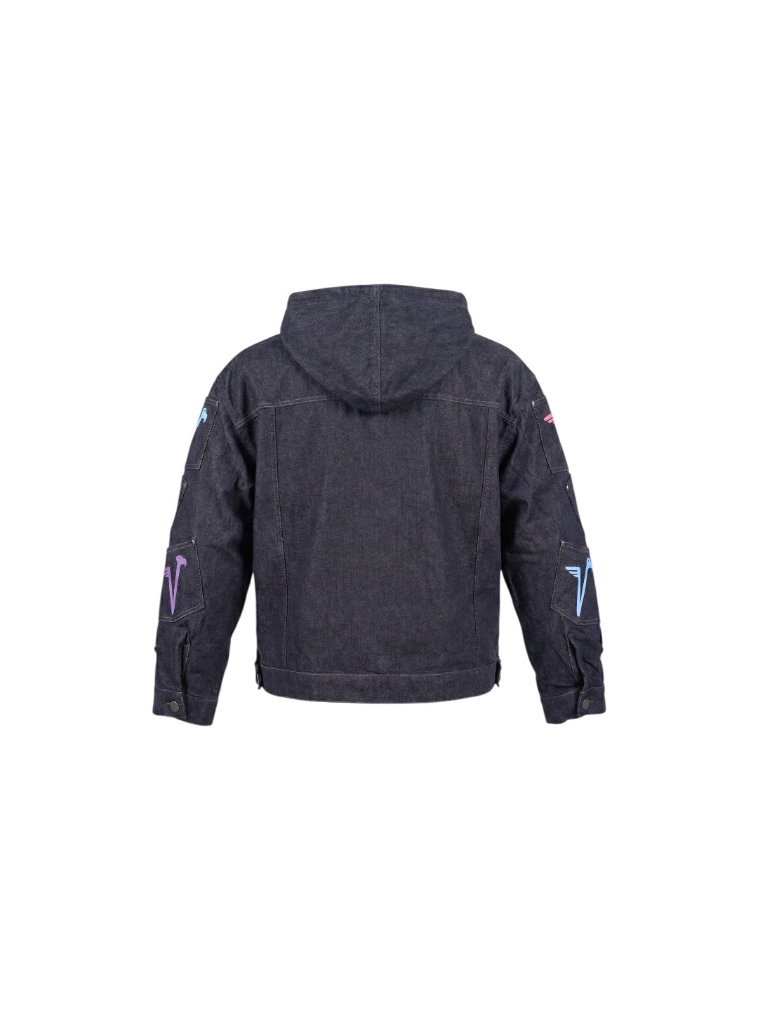 SIAVISU DENIM HOODIE (Blue)