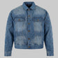 MOTO DENIM JACKET (BLUE)