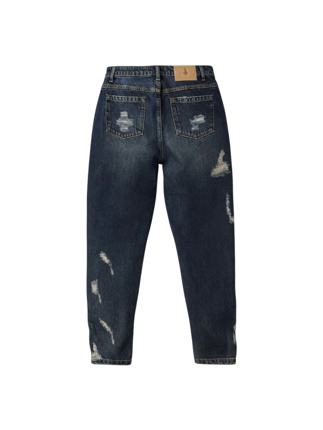 SIA HER DISTRESSED BOYFRIEND JEANS