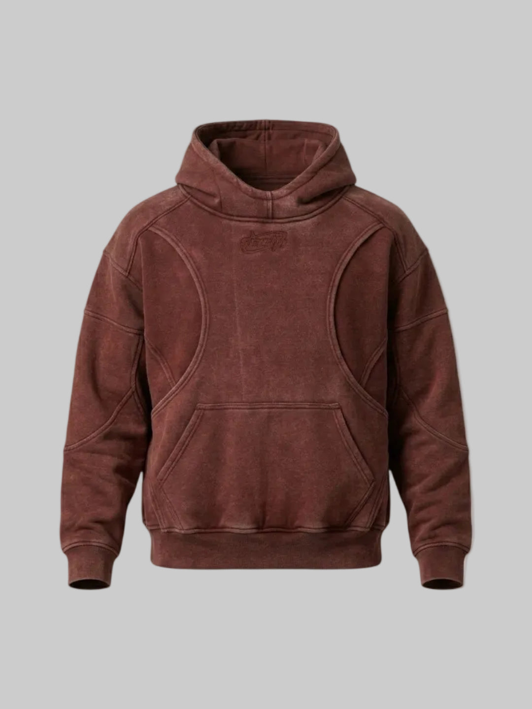 ALIEN HOODIE (Brown Fade)
