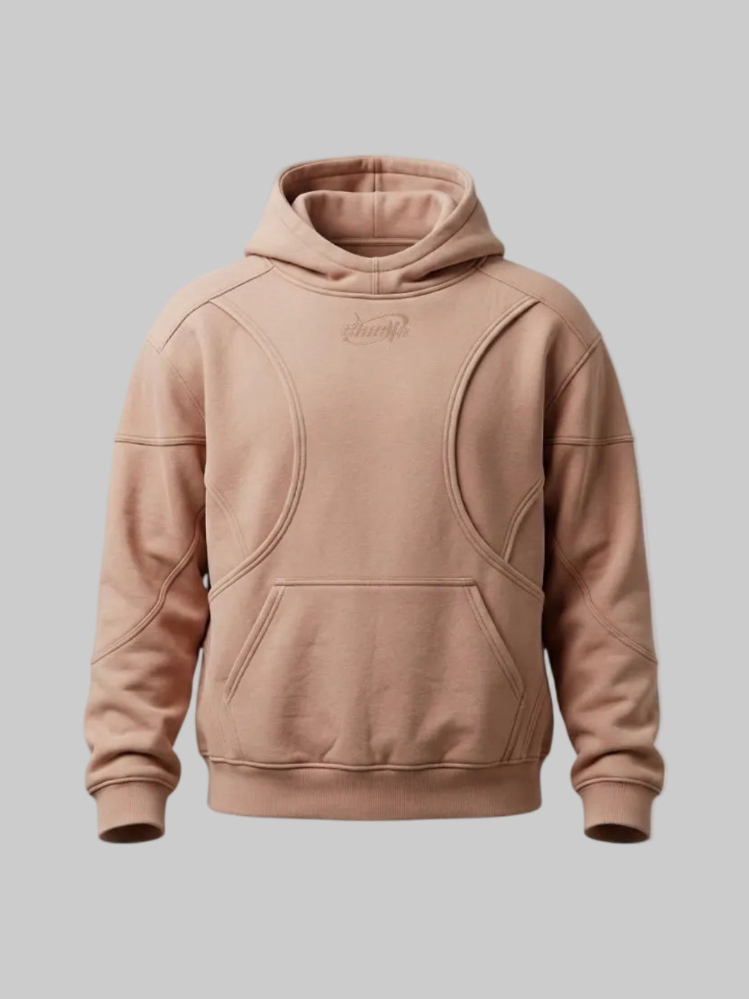 ALIEN HOODIE (Cream Fade)