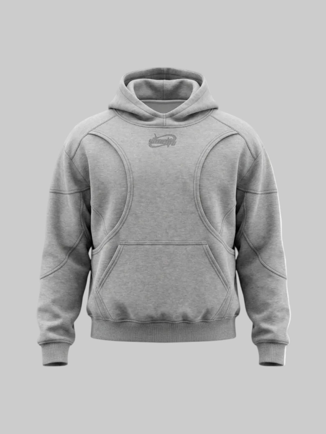 ALIEN HOODIE (Heather Grey)