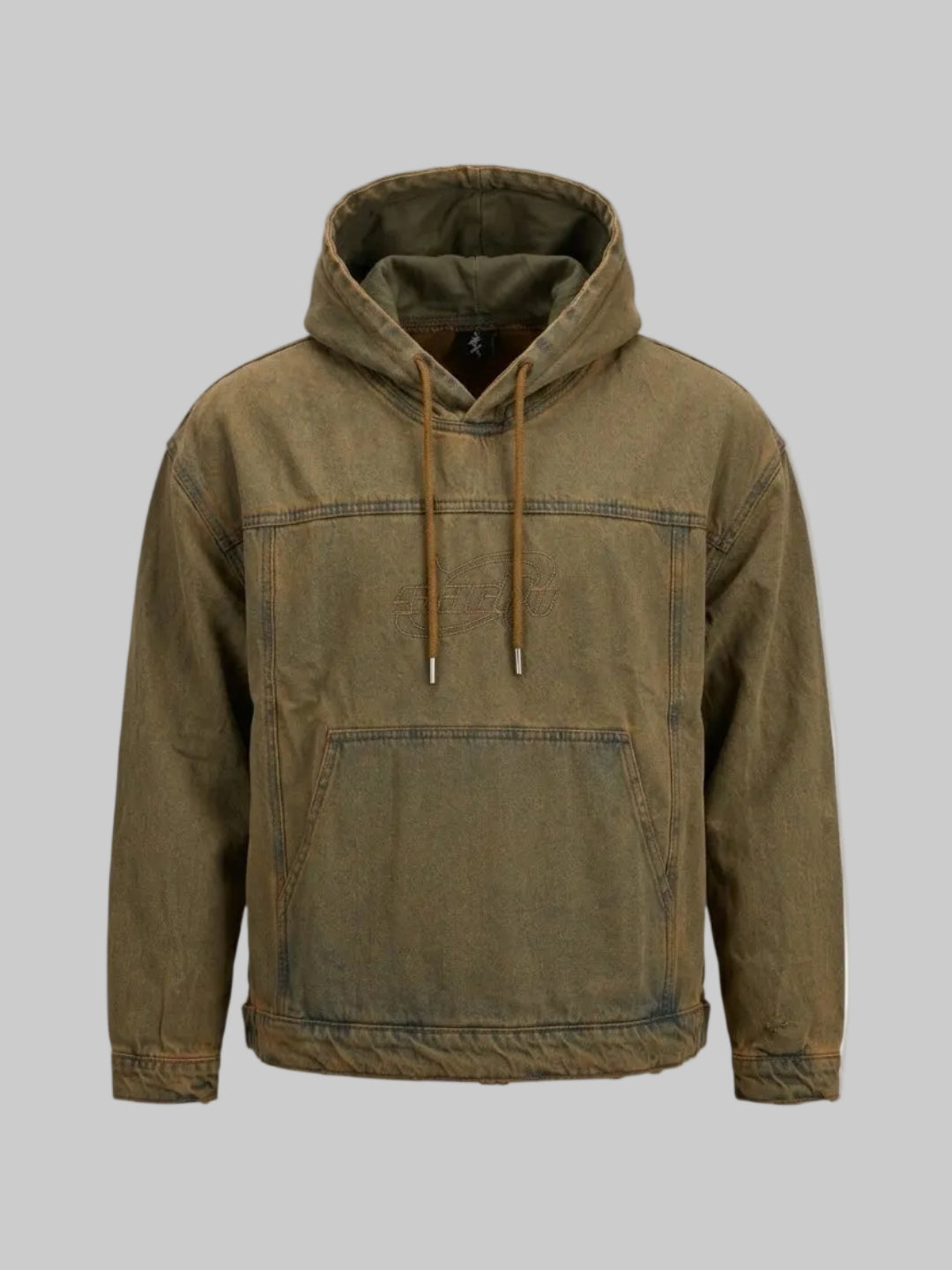 Denim Hoodie (Dirty Wash)