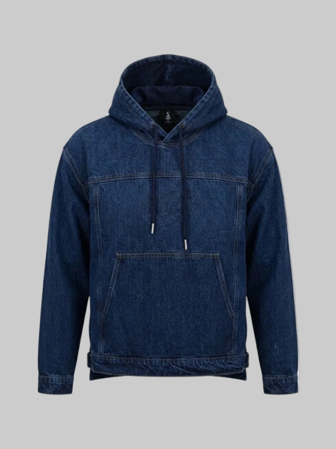Denim Hoodie (Dark Blue)