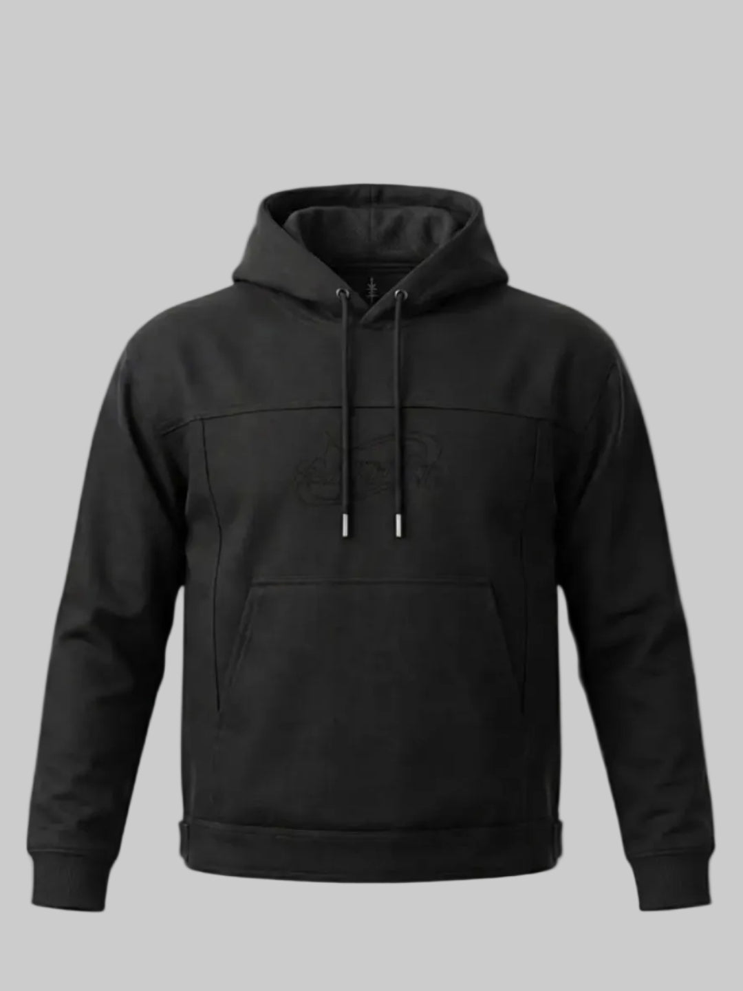 Denim Hoodie (Black)