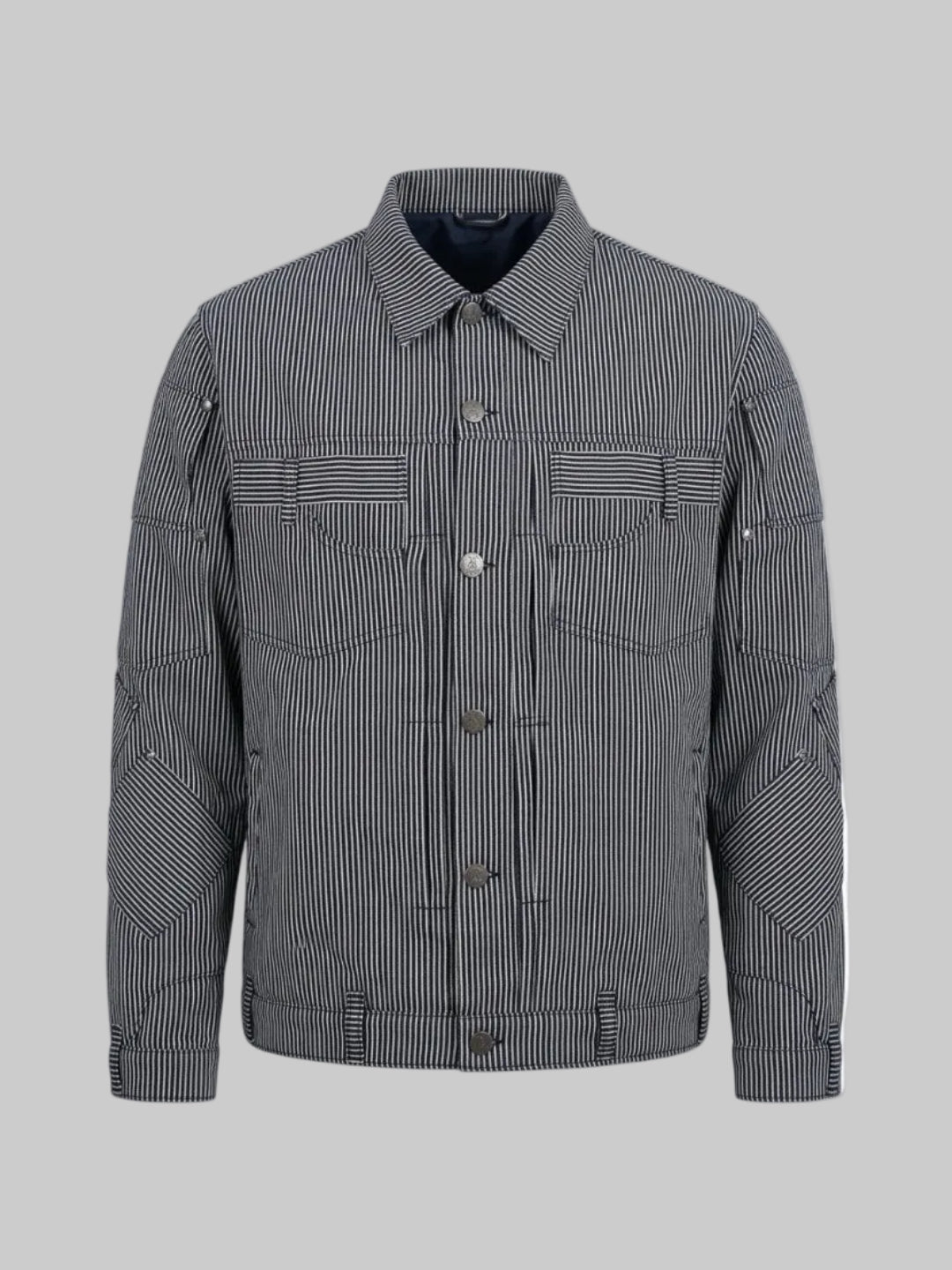 Conductor Denim Upside Down Jacket (Navy)