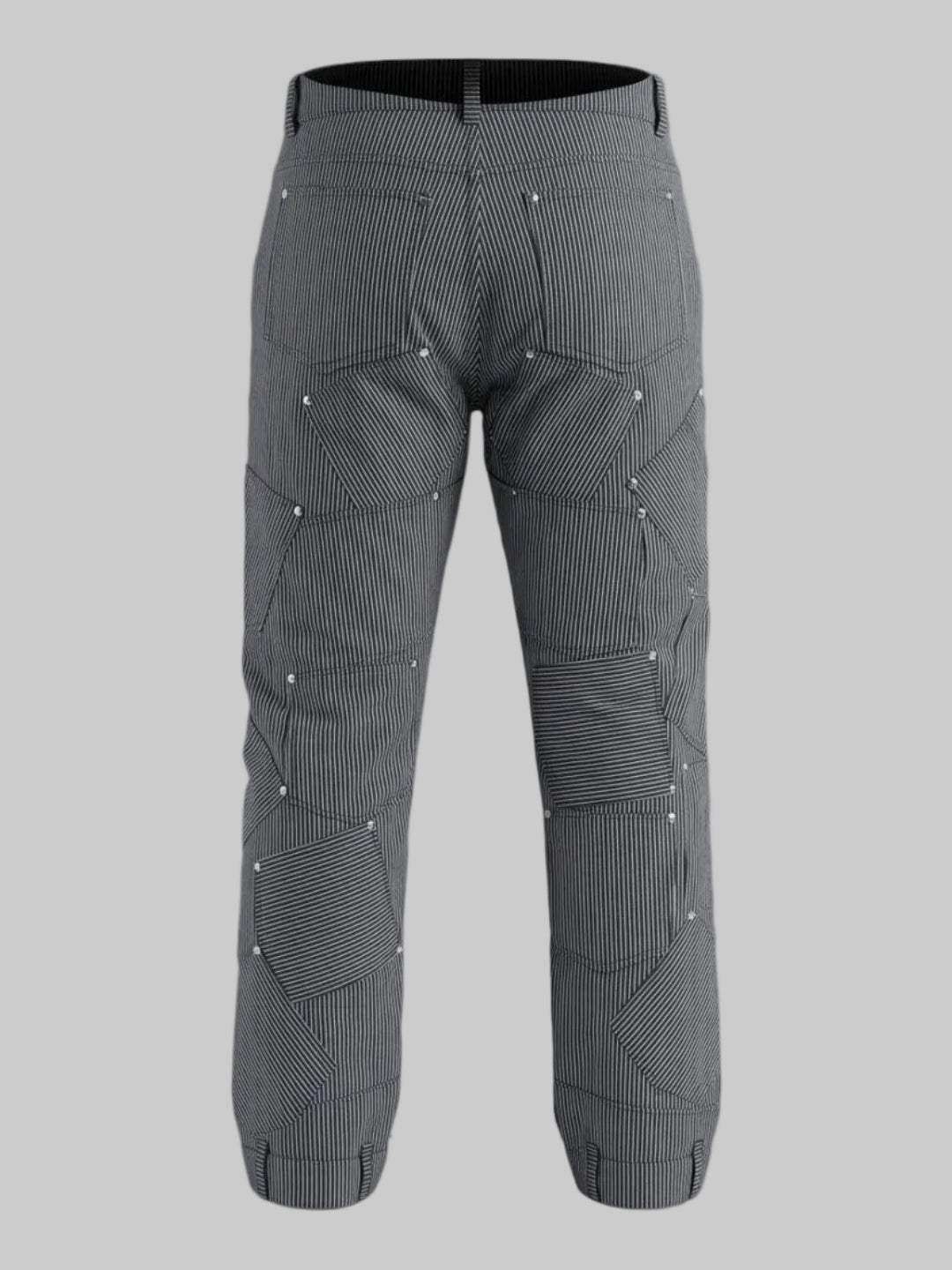 Conductor Denim Upside Down Pants (Navy)