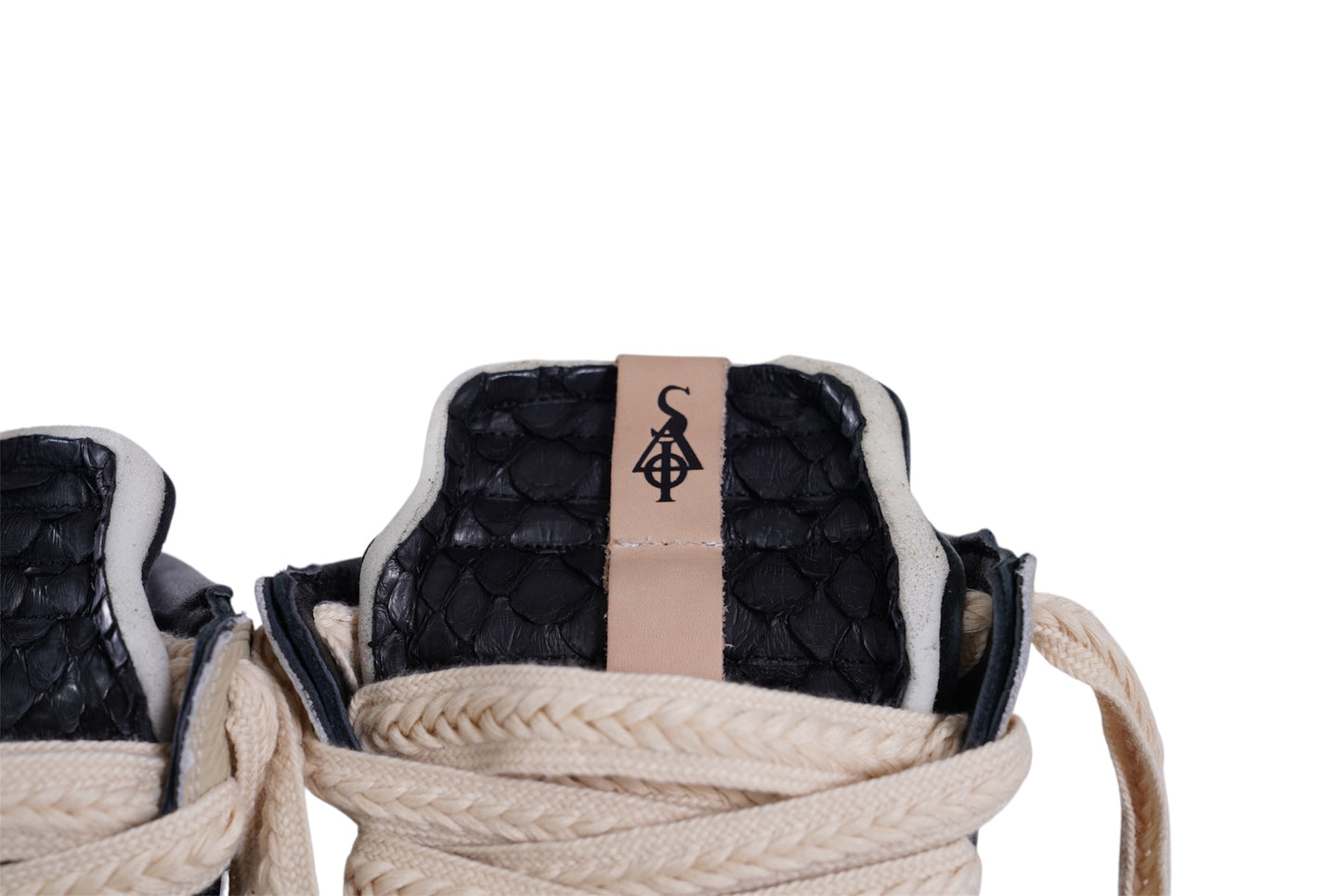 SUPASK8 HIGH (NOIR CREAM)