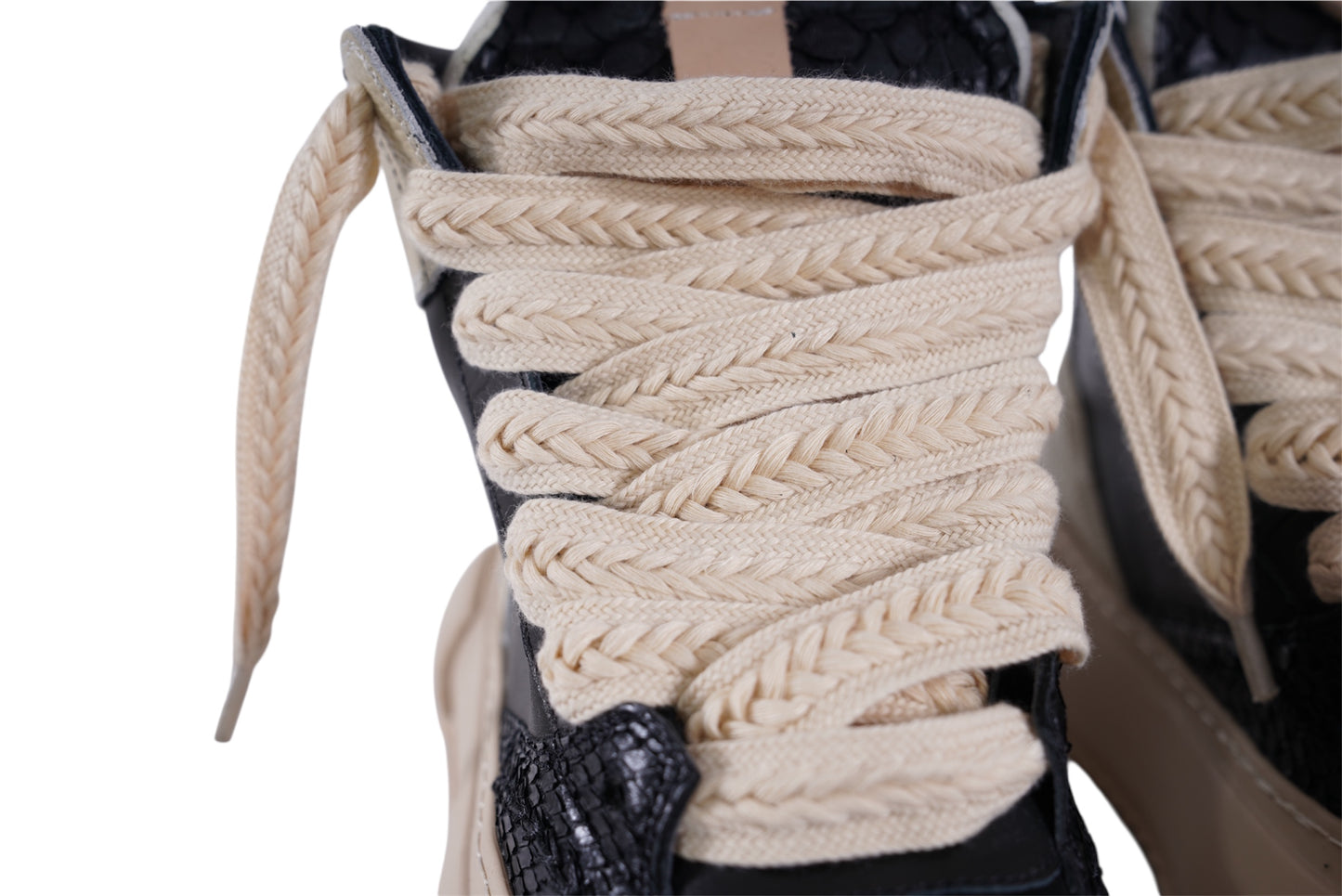 SUPASK8 HIGH (NOIR CREAM)