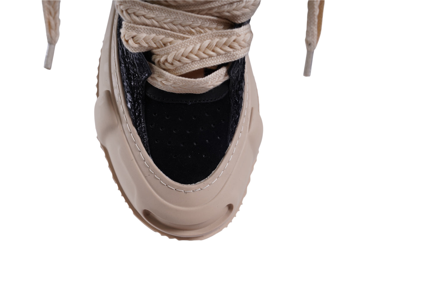 SUPASK8 HIGH (NOIR CREAM)