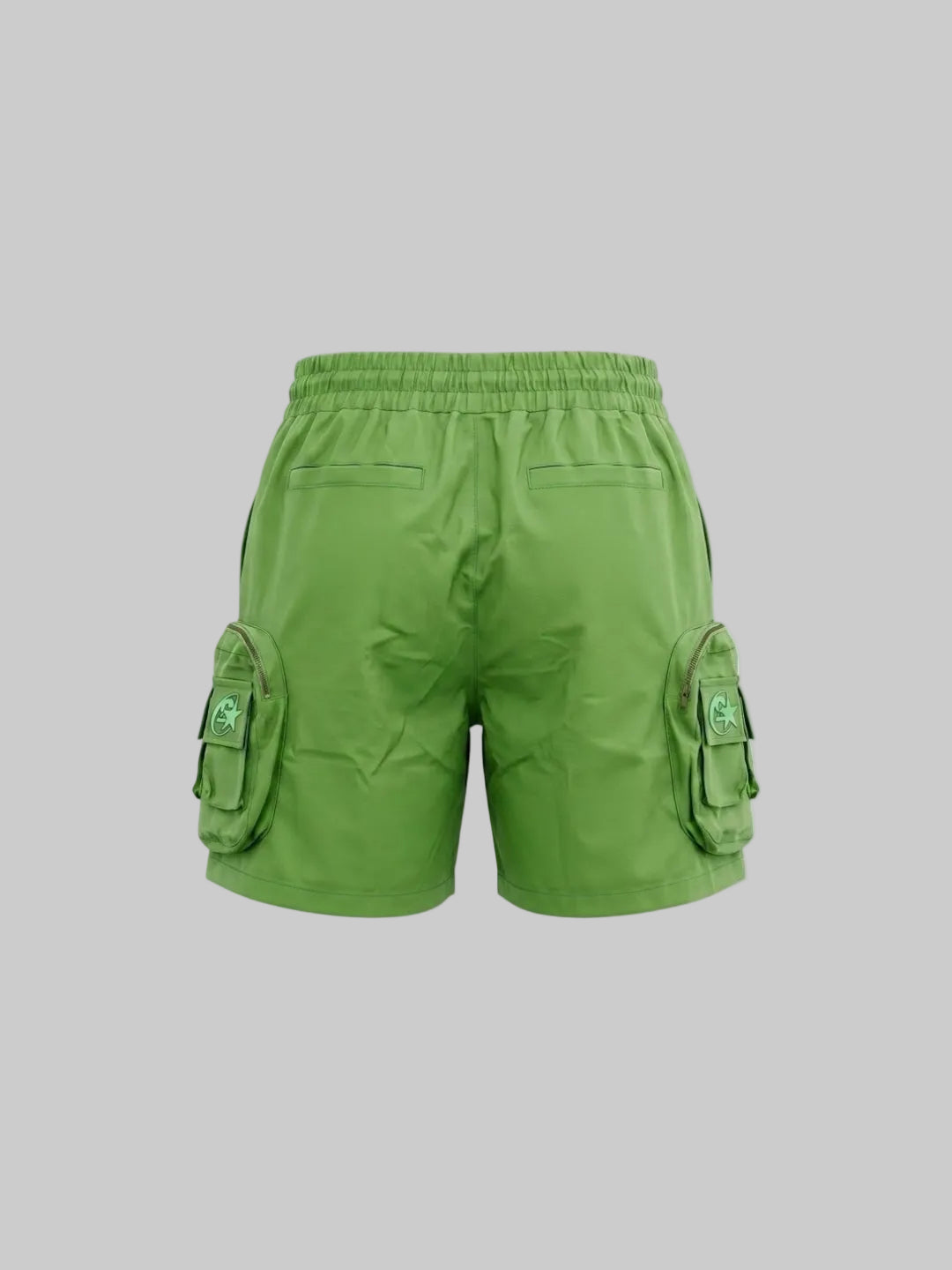 Multi-Pocket Shorts (SLIME)
