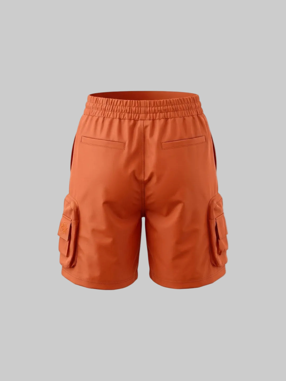 Multi-Pocket Shorts (ORANGE)