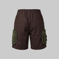 Multi-Pocket Shorts (BEEF AND BROCCOLI)