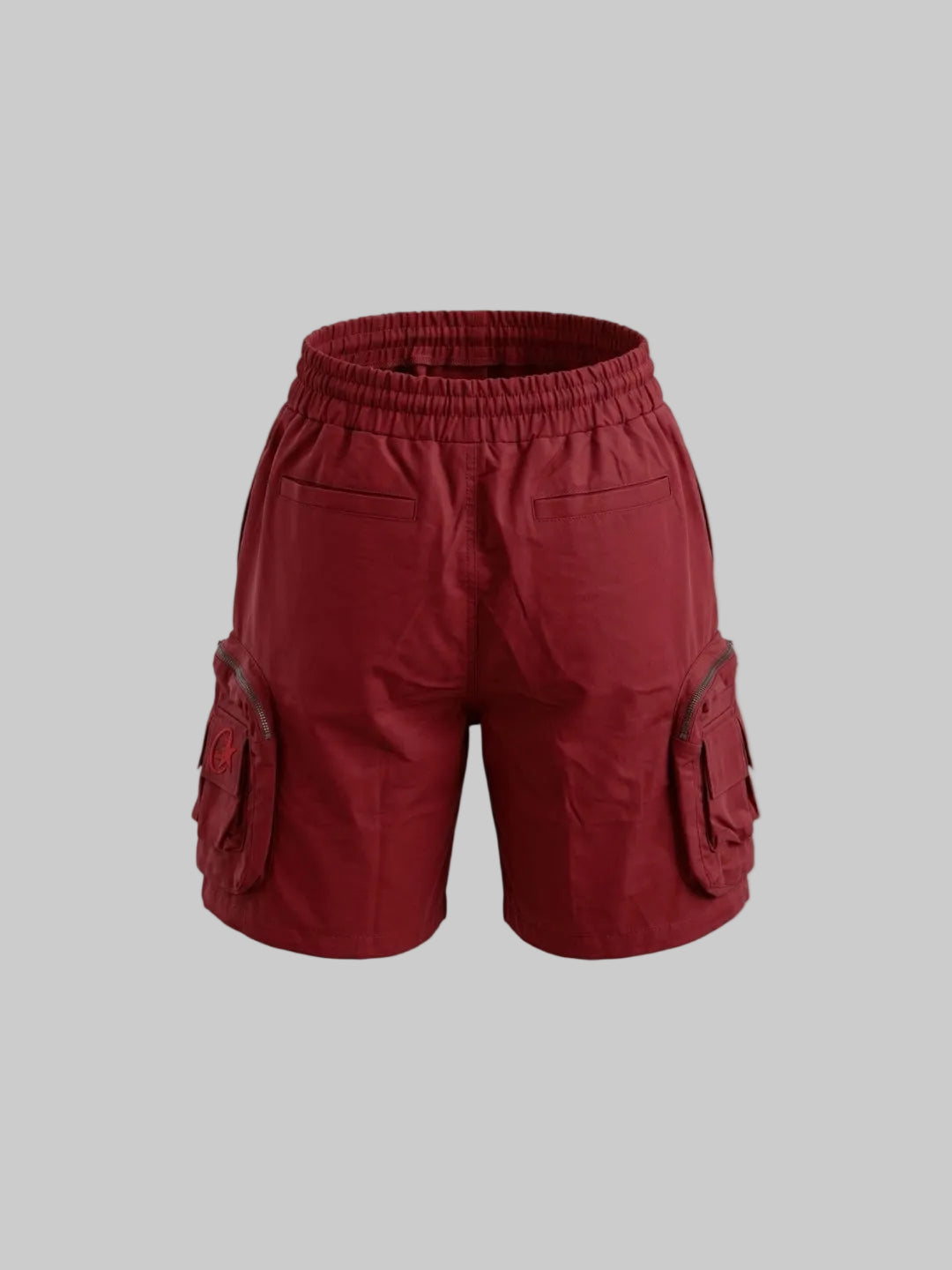 Multi-Pocket Shorts (RED WINE)