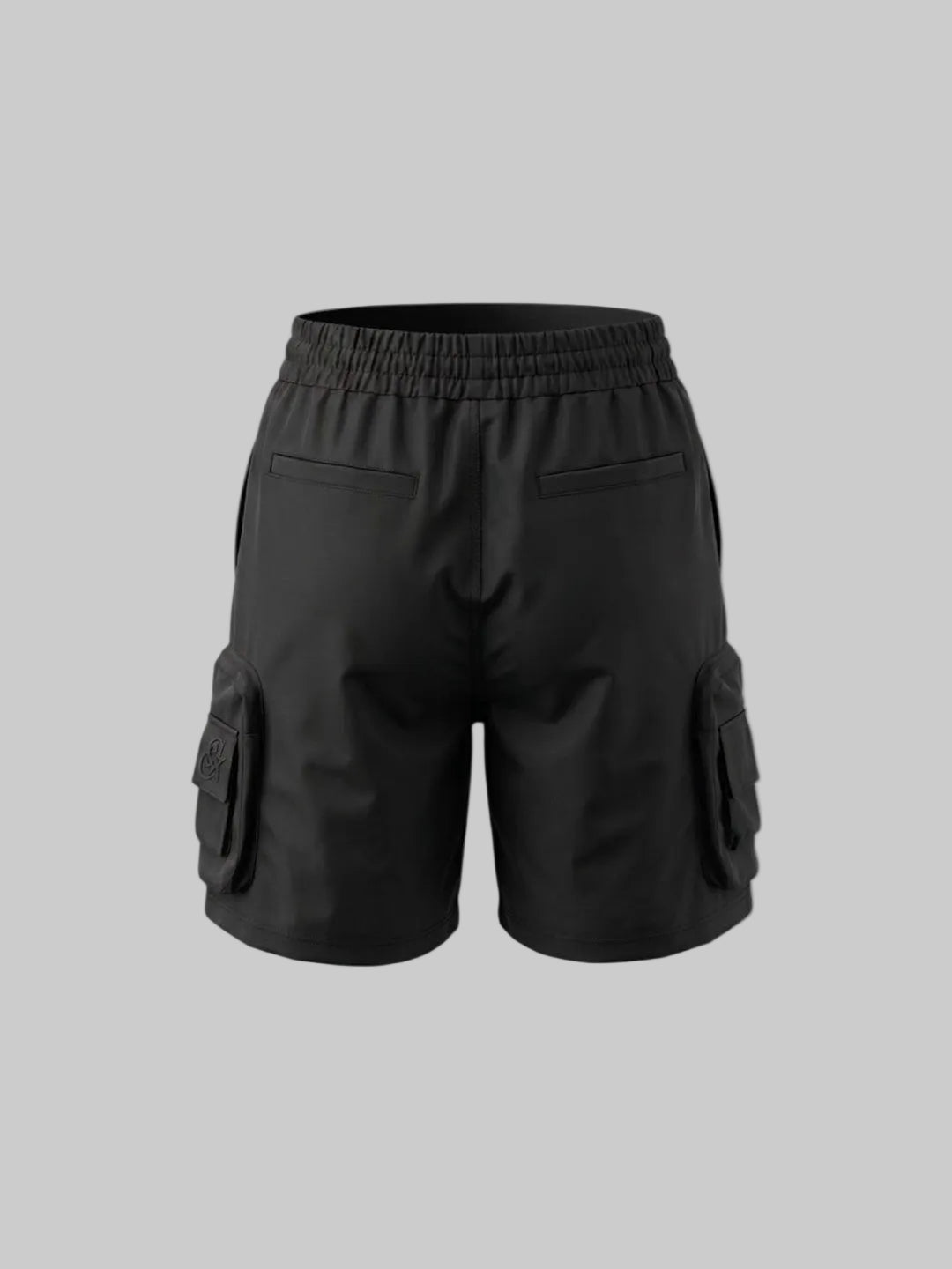 Multi-Pocket Shorts (BLACK)