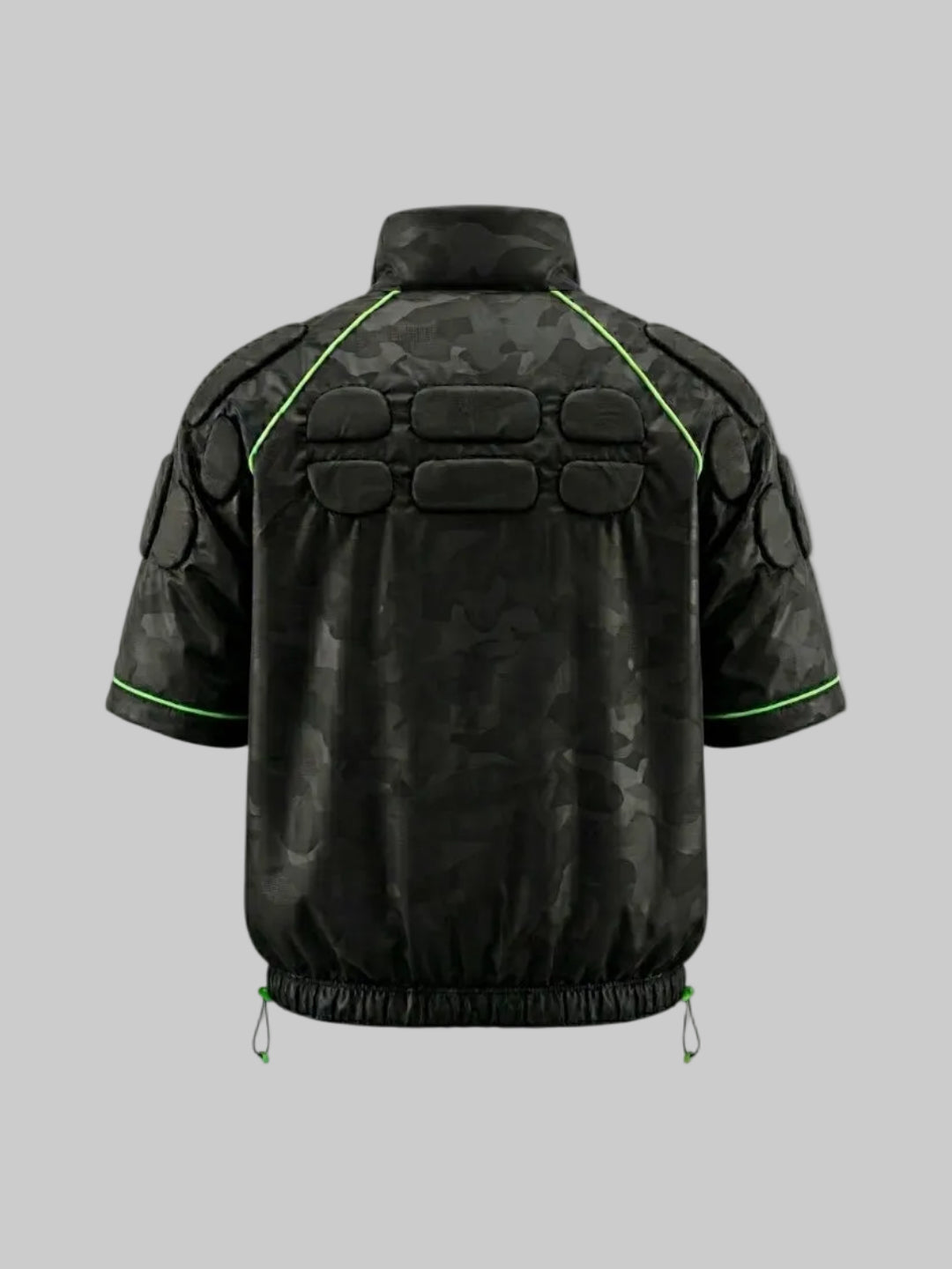 PADDED WINDBREAKER JACKET (BLACK/VOLT)