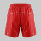 PADDED WINDBREAKER SHORTS (RED)