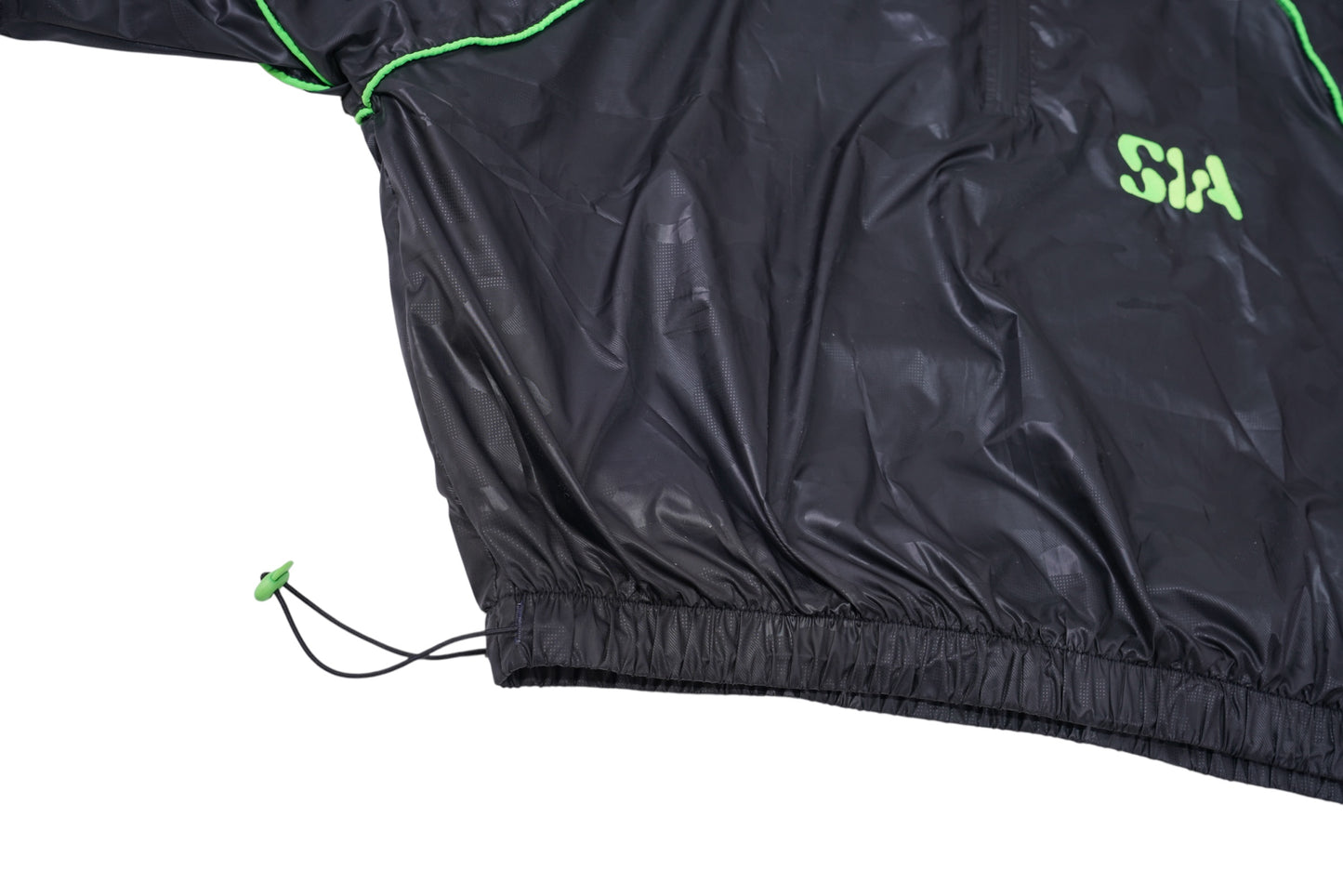 PADDED WINDBREAKER JACKET (BLACK/VOLT)