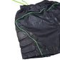 PADDED WINDBREAKER SHORTS (BLACK/VOLT)