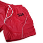 PADDED WINDBREAKER SHORTS (RED)