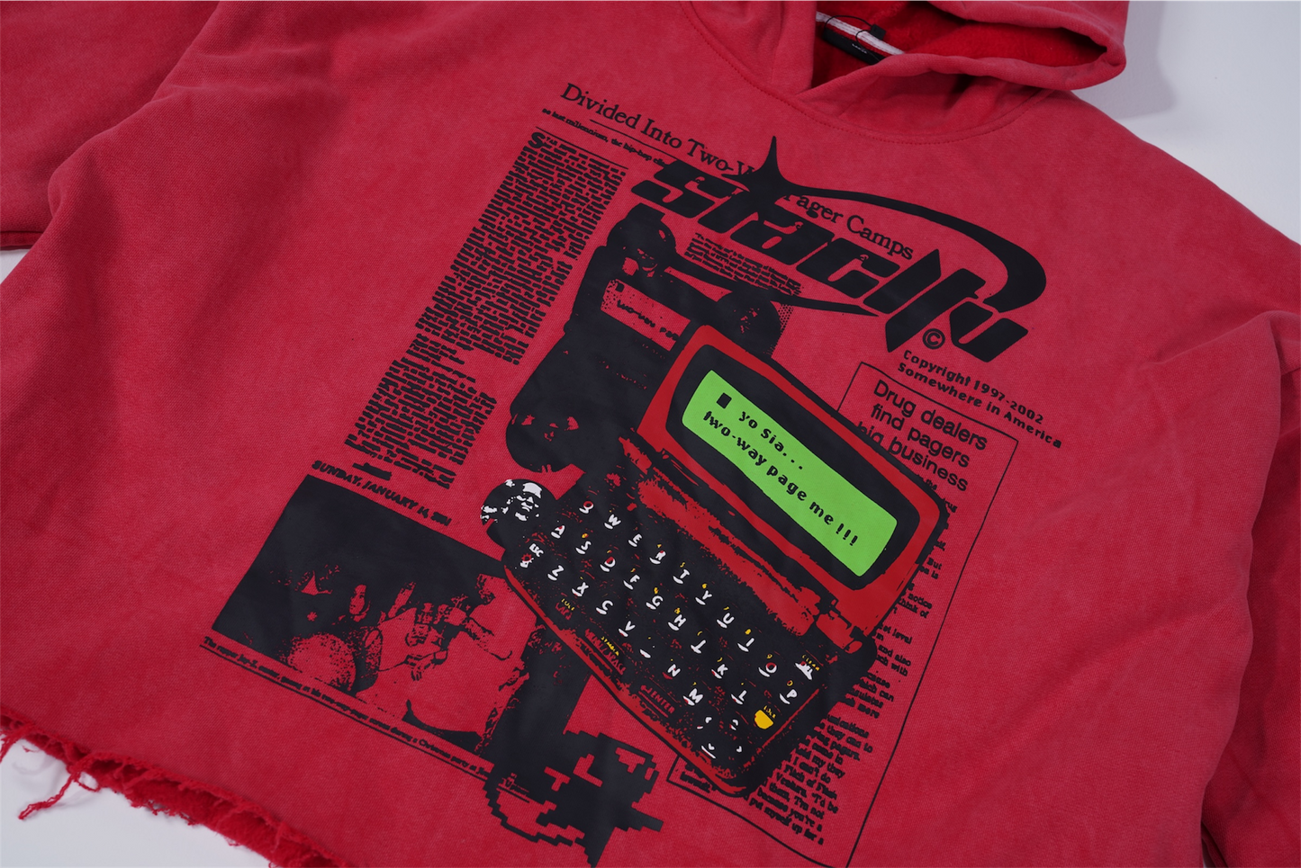 Y2K HOODIE (2-WAY) (BACK2SCHOOL)