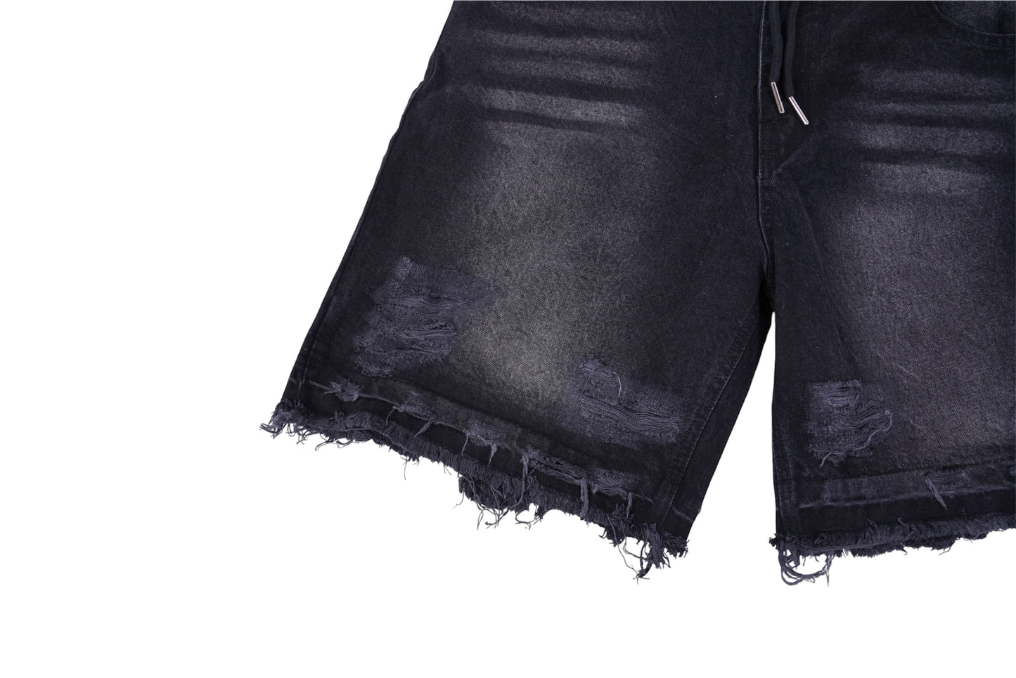 Double Waist Short (Black)
