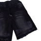 Double Waist Short (Black)