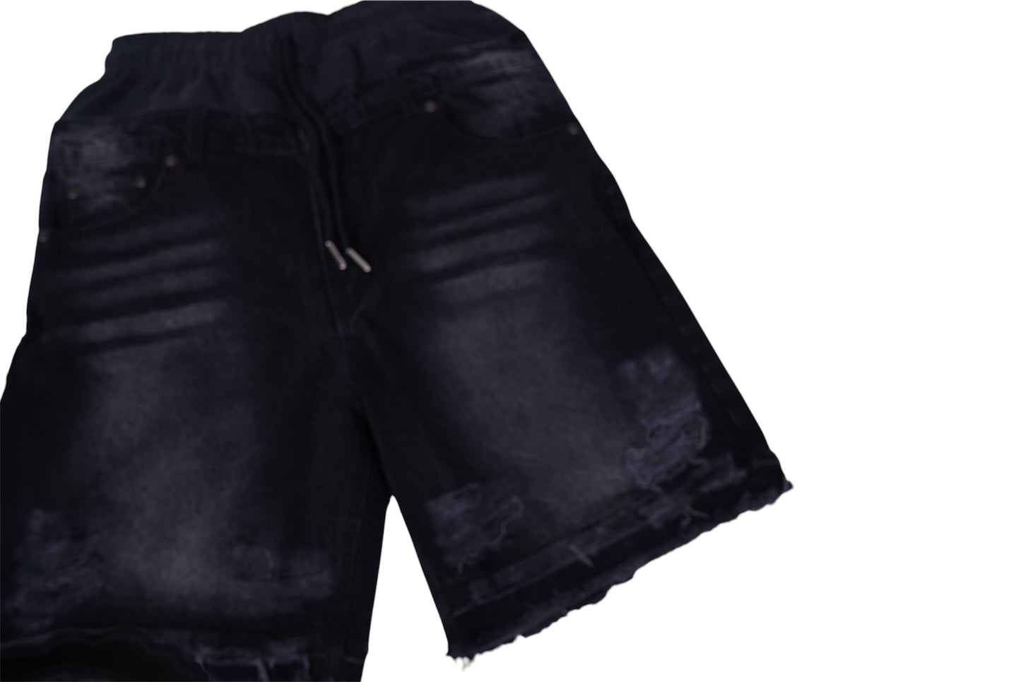 Double Waist Short (Black)