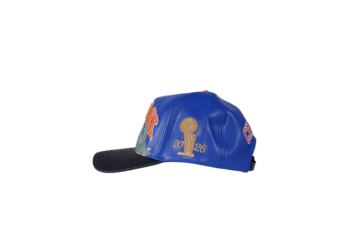 (PREORDER!!!!!) Vegan Leather CHAMPIONSHIP HAT