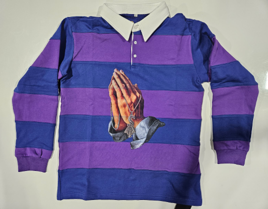 "PURPLE" RUGBY POLO (BACK2SCHOOL)