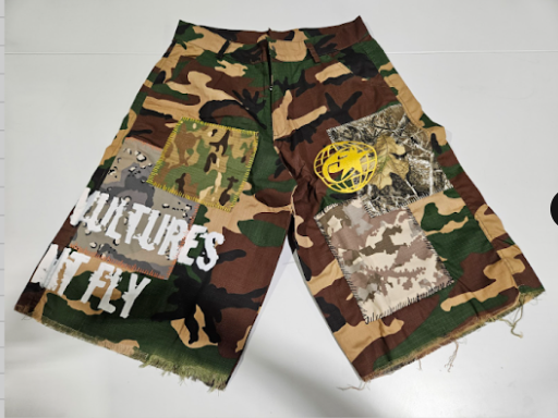 EXTENDED SHORTS (PATCH WORK)