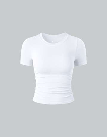 SIA HER Short Sleeve Sculpt Tee