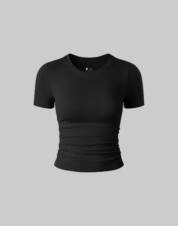 SIA HER Short Sleeve Sculpt Tee  (Multiple Colors)