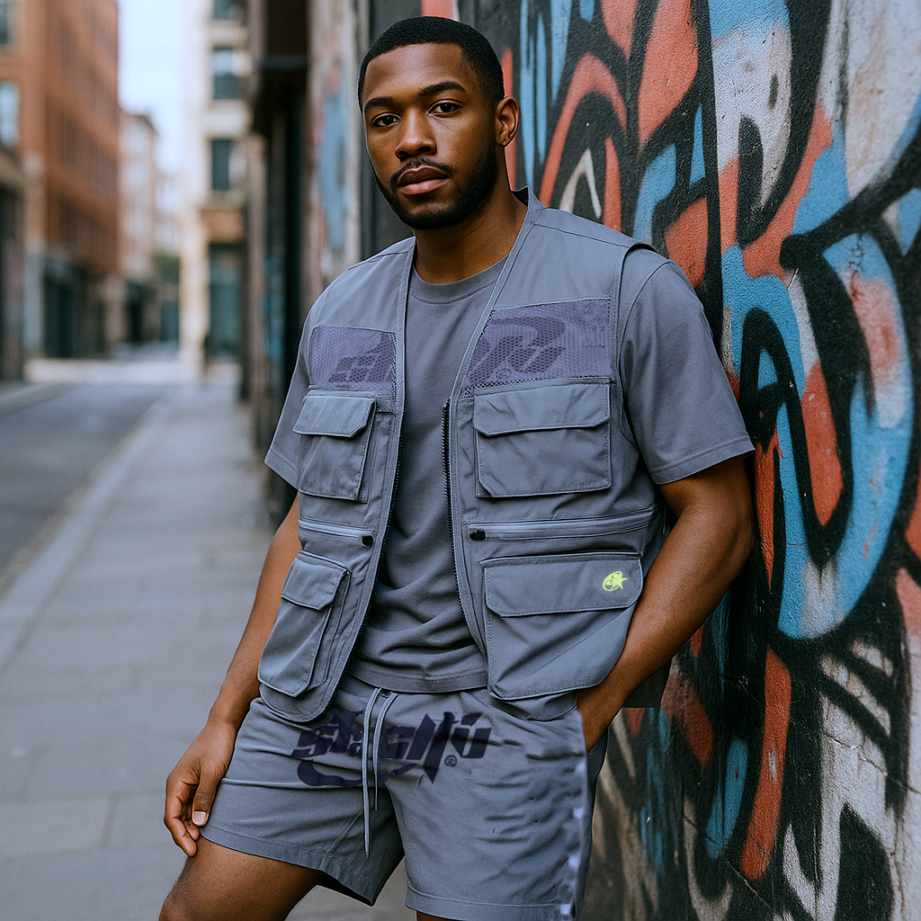 SIA "SILVER” REFLECTIVE SHORTS