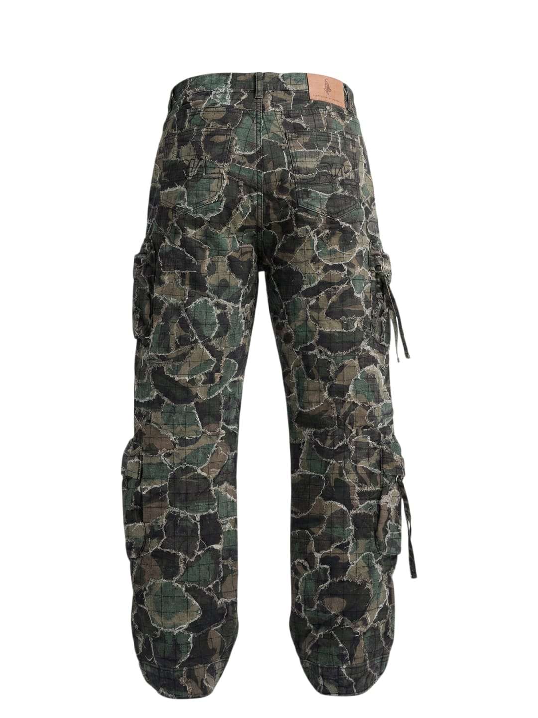 Camo Patchwork Cargo Pant
