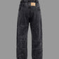 "black" kris-kross upside down jeans