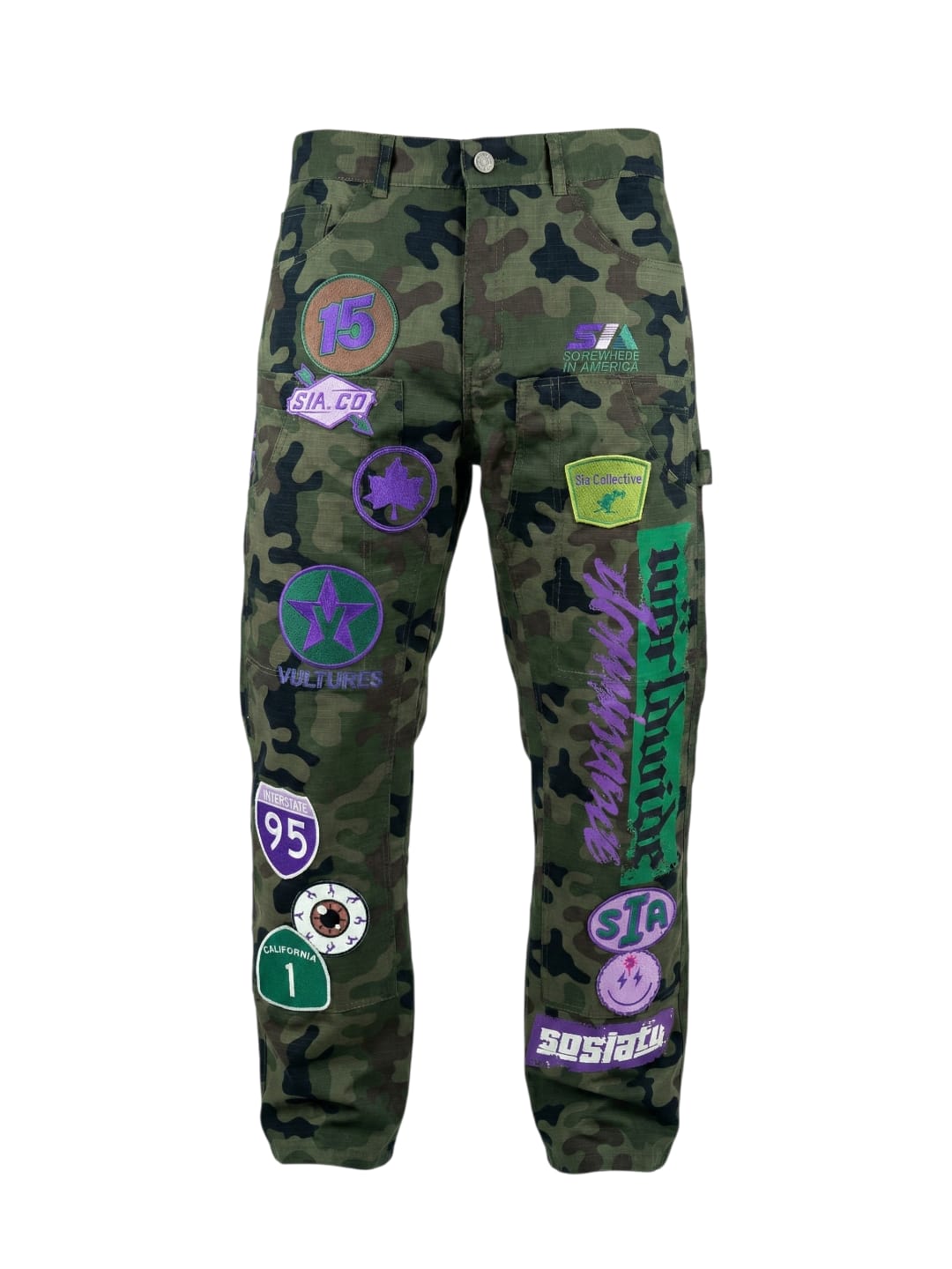 Urban Patchwork Camo Pant