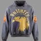 World Tour Vultures Hoodie (Charcoal Acid Wash + Gold)