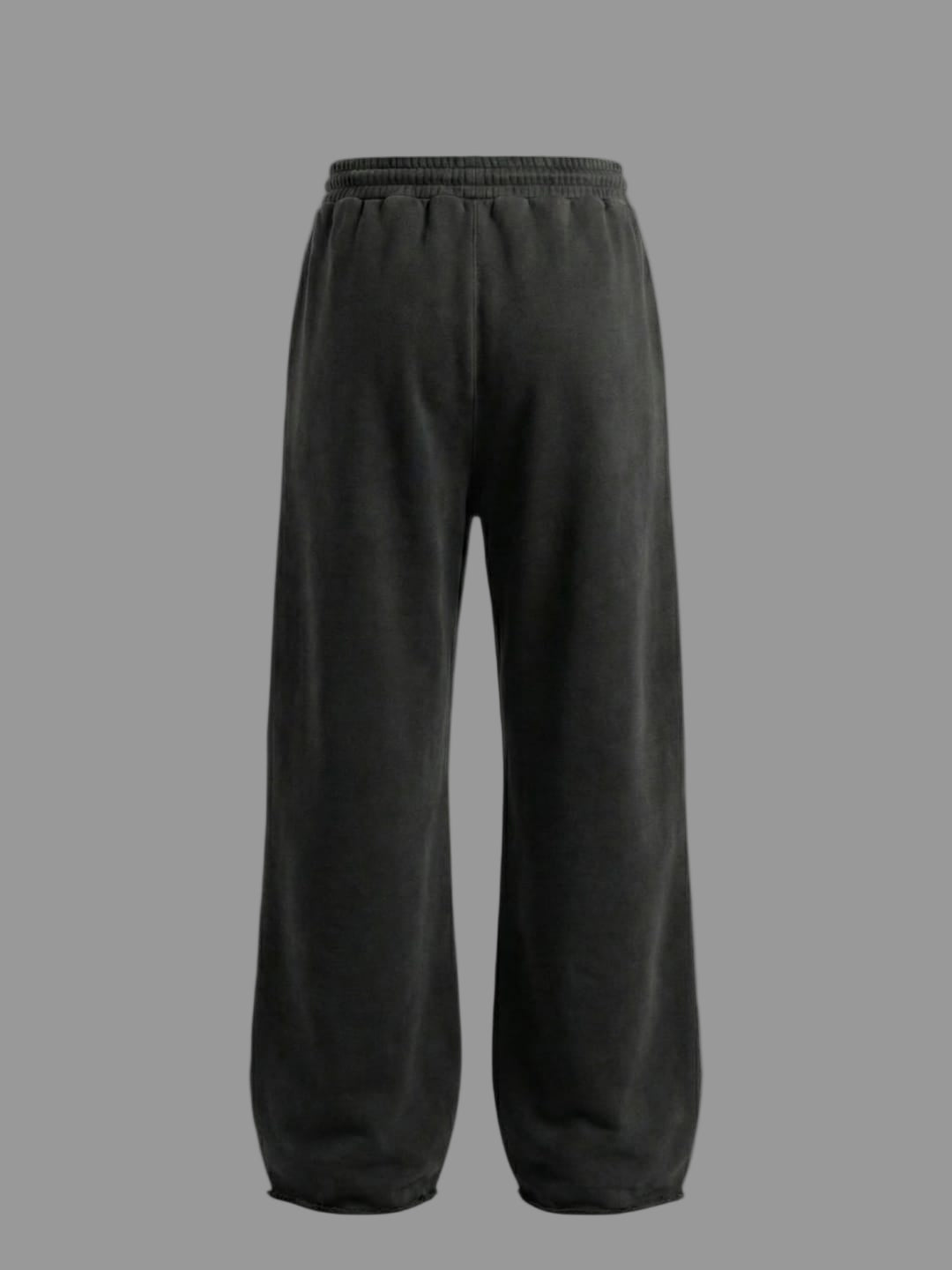 Distressed Heavyweight Sweatpants (Black)