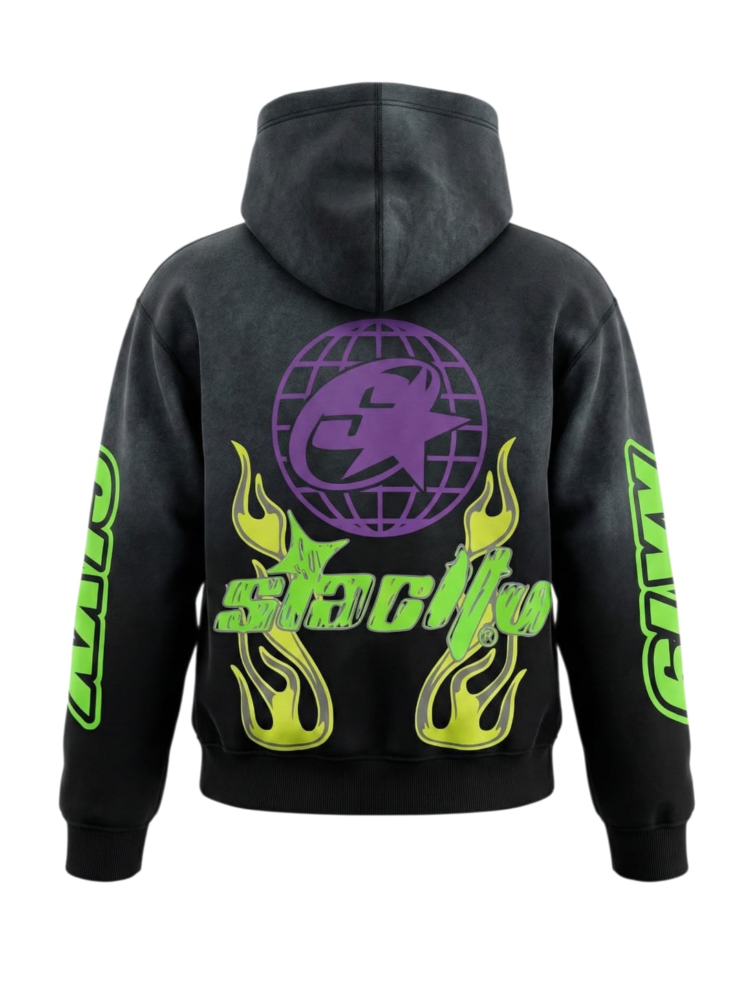“GOOD SPORT” FLAME HOODIE