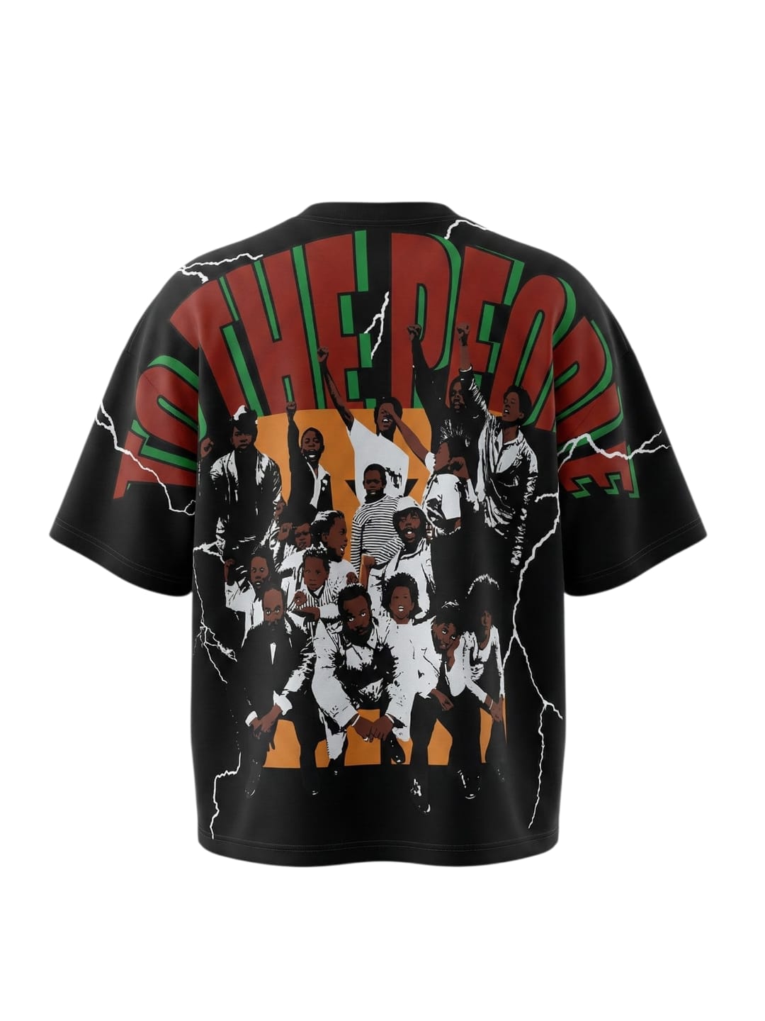 “POWER TO THE PEOPLE” OVERSIZED TEE