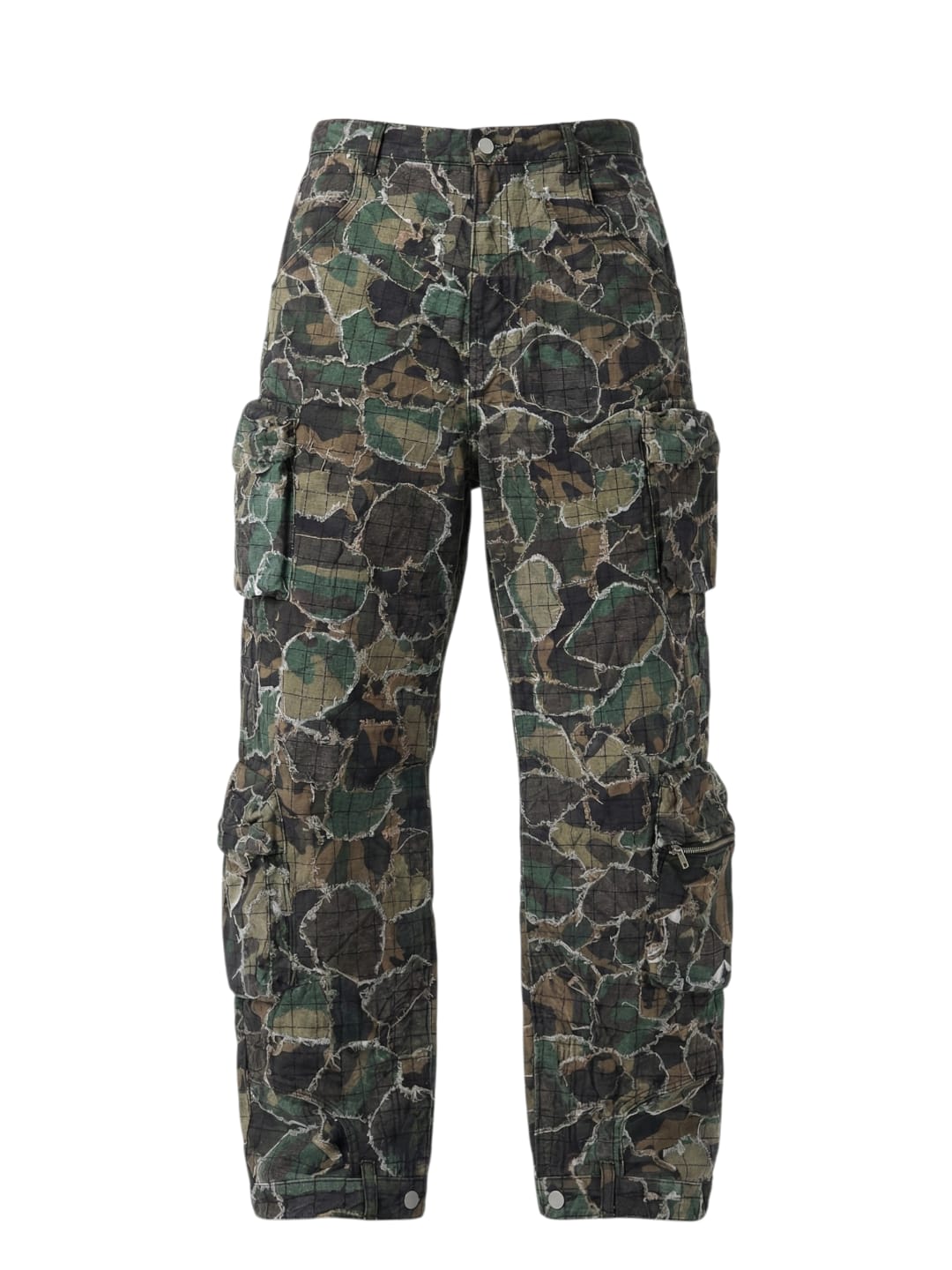 Camo Patchwork Cargo Pant