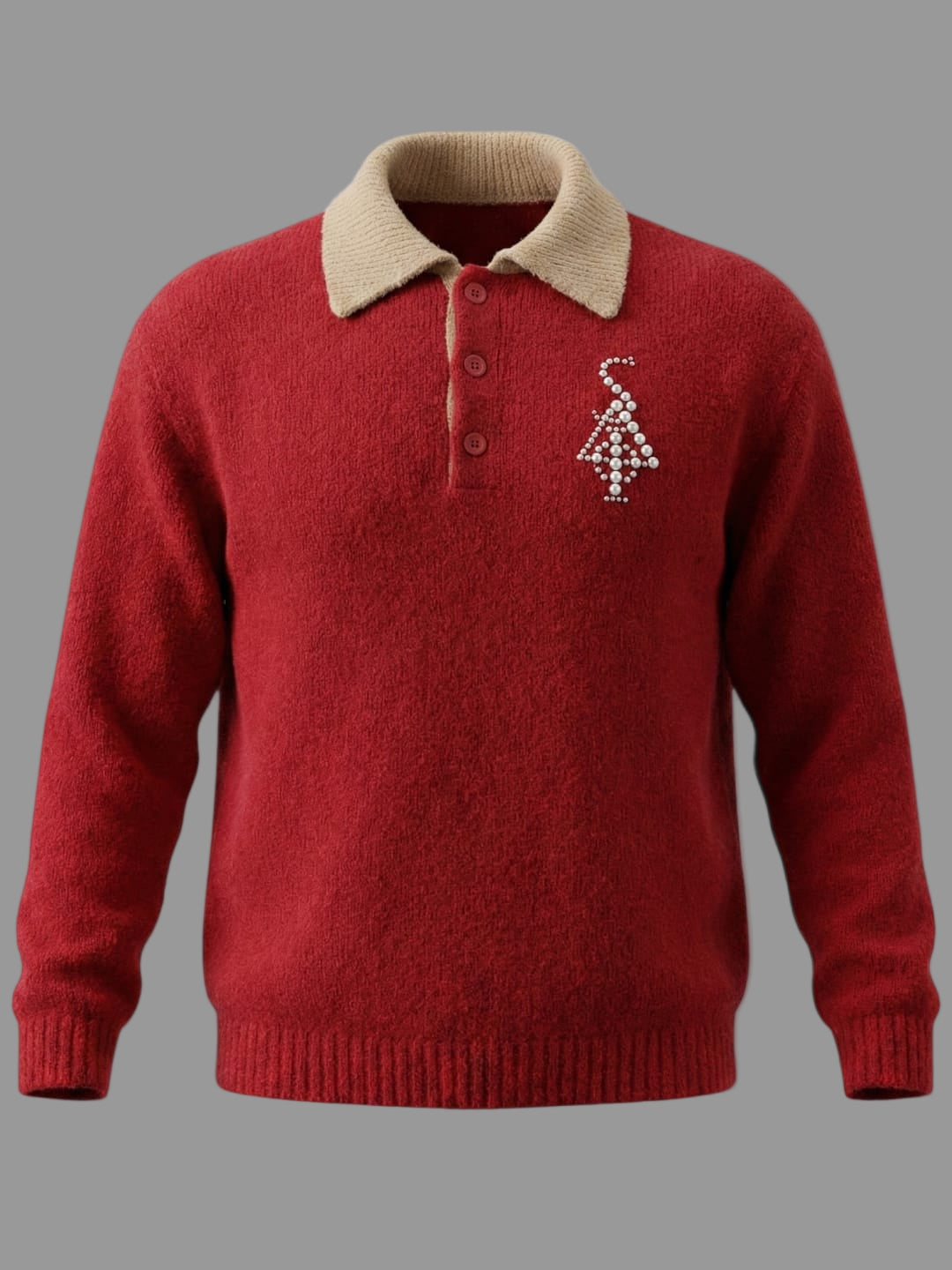 DEAD VULTURES CAN’T FLY™ RED PEARL SWEATER