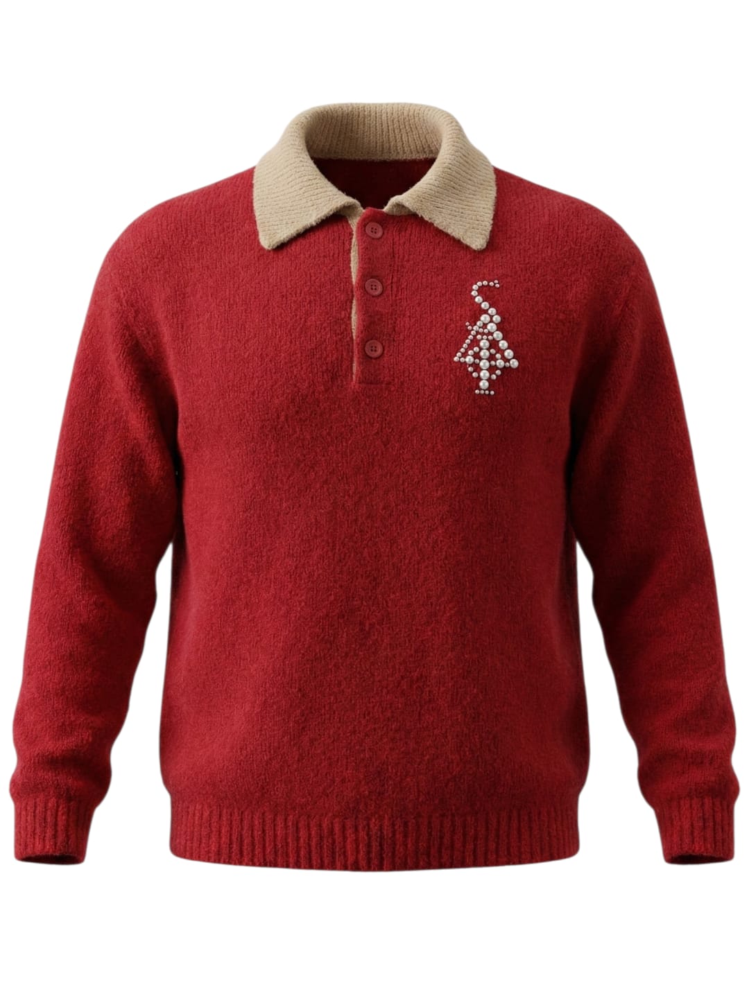 DEAD VULTURES CAN’T FLY™ RED PEARL SWEATER