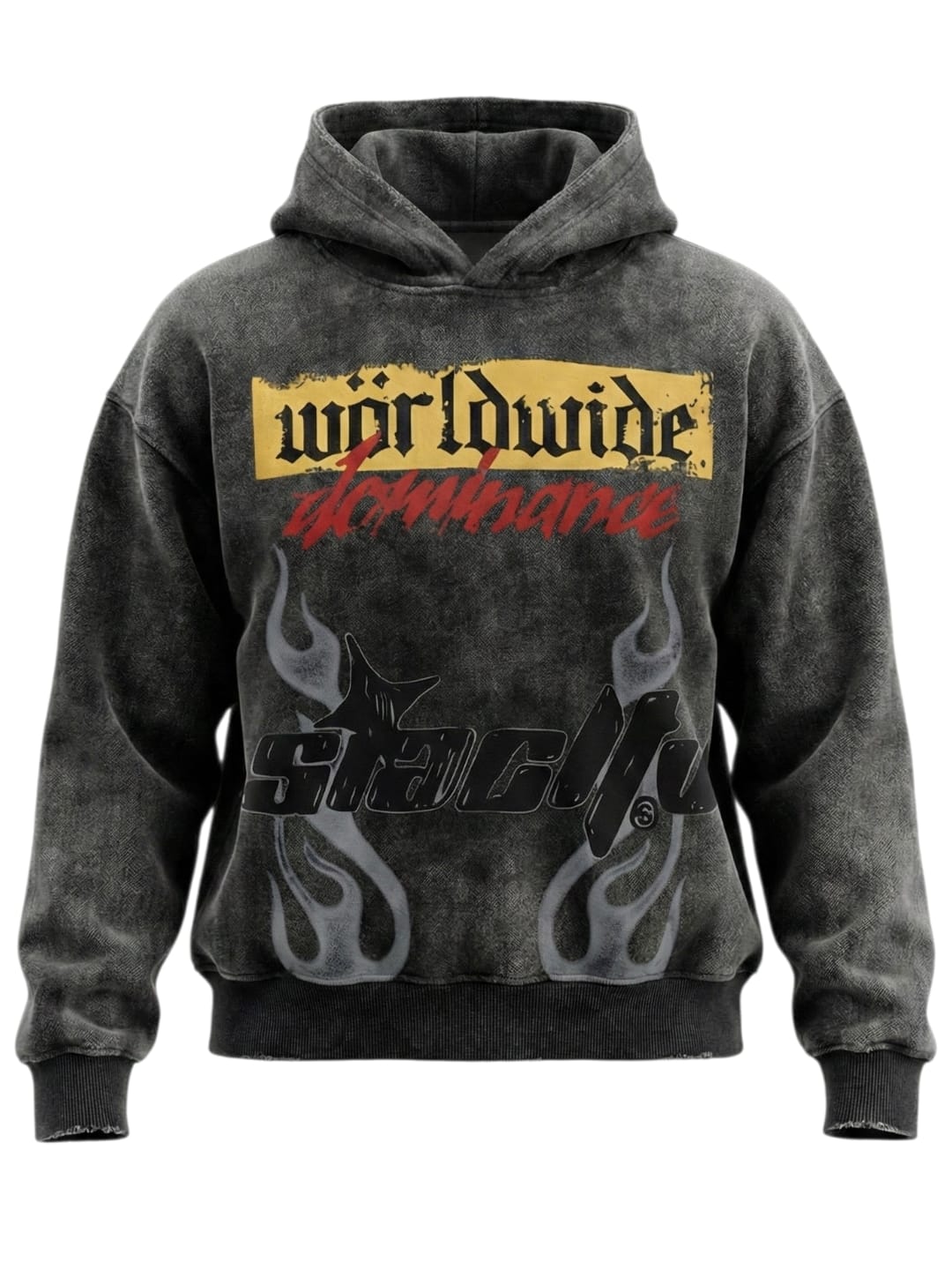 Worldwide Dominance Vintage Graphic Hoodie
