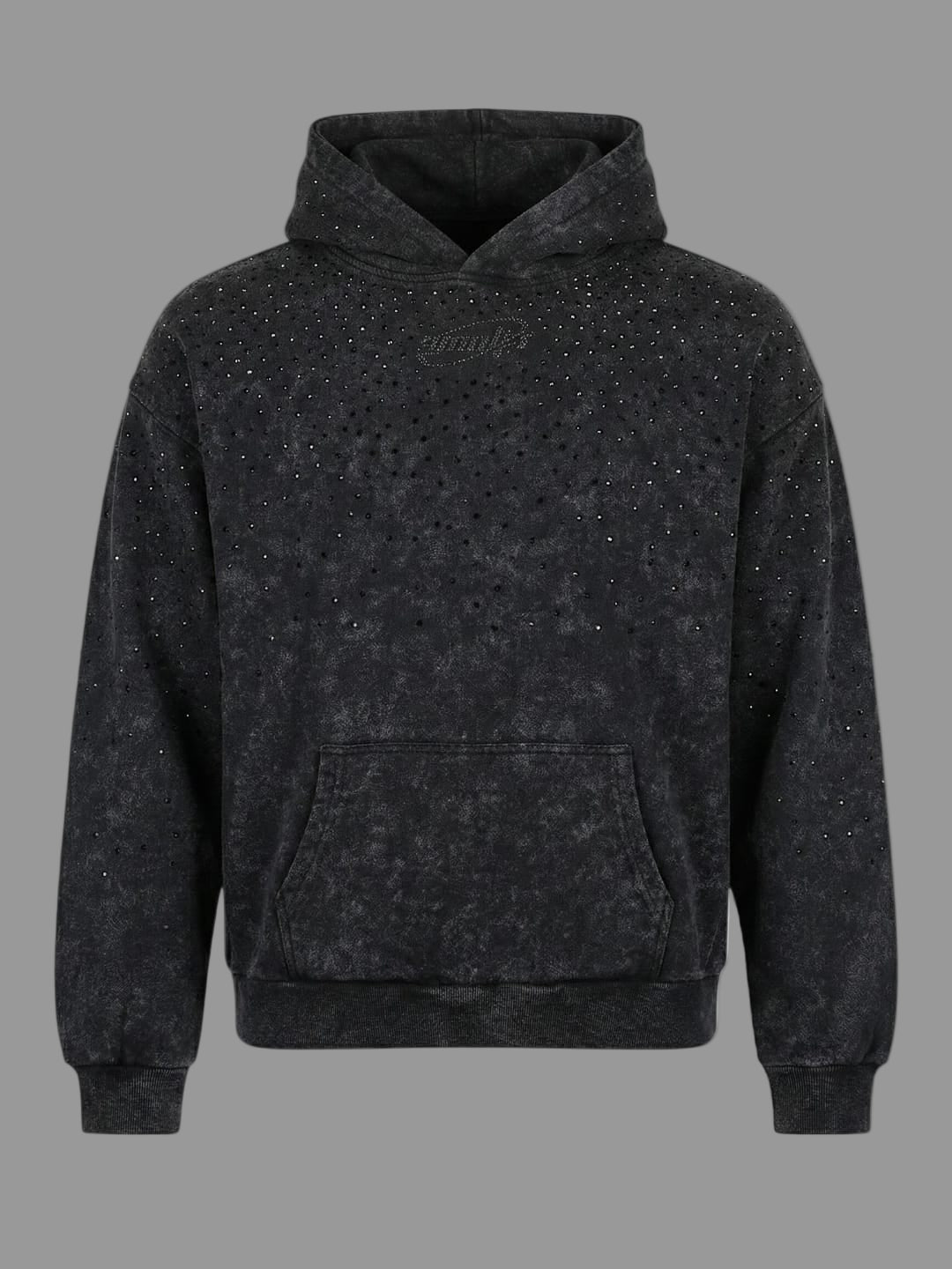Black Studded Galaxy Hoodie